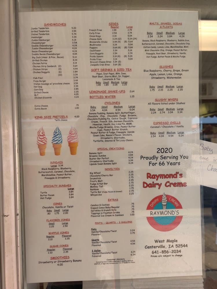 Raymonds Dairy Creme Jumbo Tenderloin